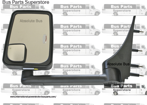 Velvac Bus & RV Side View Mirror Left Side Manual. Shuttle Bus Mirror. 2003 and Up. Ford Econoline.